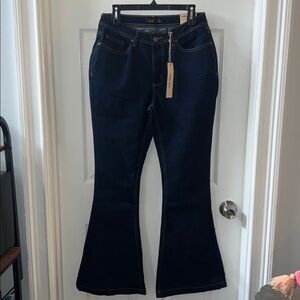 Studio Navy Flare Jeans